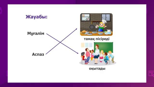 Казахский язык. 1 класс. Мамандықтар /06.05.2021/ смотреть онлайн