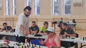 2024. Alushta. Chess Deaf Russia Training. Video 9 - Chess combinations, analyses