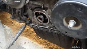 Mersedes w210 замена сальника коленвала