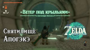 71 - Святилище Апогэкэ. The Legend of Zelda Tears of the Kingdom. Apogek Shrine. Nintendo Switch