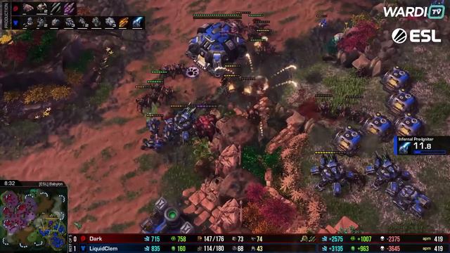 Dark vs Clem (ZvT) - FINALS ESL Open Cup NA 171 [StarCraft 2] смотреть онлайн