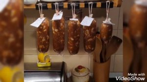 Сыровяленая колбаса по мотивам ЧОРИЗО.