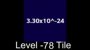 2048 All tiles Below Level 1 tiles - Level -50 to -100