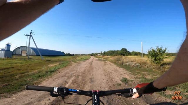 Романовка - село Большой Карай. Велопрогулка. смотреть онлайн