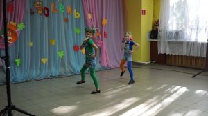 Аня и Милана "Лялипоп". Выездной концерт в Головеньковском доме-интернате 21.10.2017.