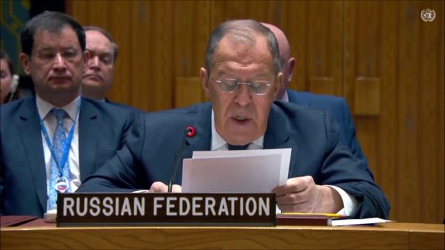 20240122 Lavrov all'ONU: Kiev rivende le armi in darknet