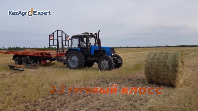 Рулоновоз, погрузчик-транспортировщик самосвальный ПТР-12С #казагроэксперт