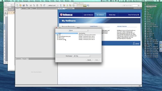 How to Open Java File Using Netbeans смотреть онлайн