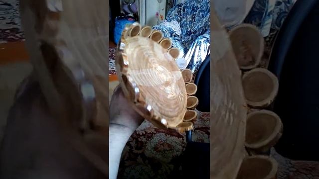 Деревянная ваза из спилов и шкатулка смотреть онлайн