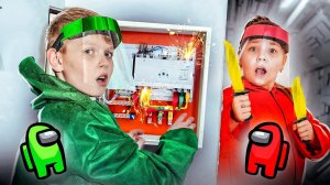 AMONG US ПРЕДАТЕЛЬ НЕУДАЧНИК!  АМОНГ АС В РЕАЛЬНОЙ ЖИЗНИ! челледж!