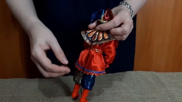 Кукла Скоморох | Игрушка скоморох смотреть онлайн