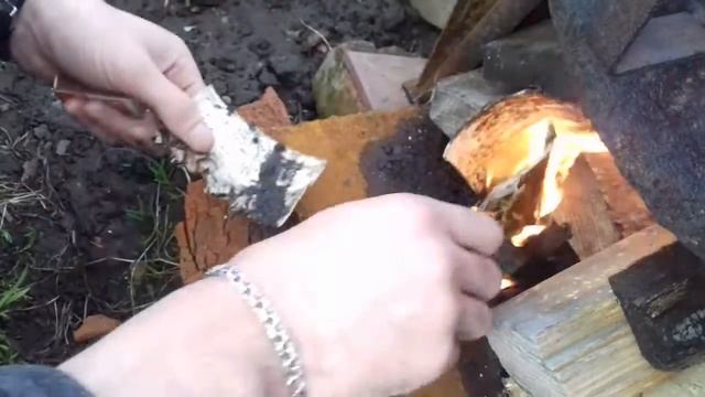 готовим курицу в трубе и мотобайк.. смотреть онлайн