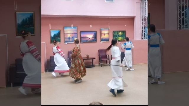 Сибирская #Вечёрка Фланкировка. Хороводы. Гулянья.