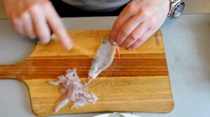 Уха без костей из мелкого окуня