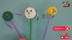 DIY / Взяла две крышки от бутылки и игрушка готова. Попробуйте сделать 🥹
