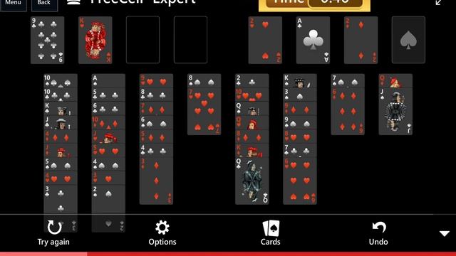 Star Club\Solitaire Dark\FreeCell: #16 FreeCell - Expert - Solve the deck смотреть онлайн