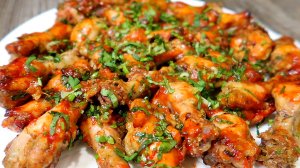 Потрясающий Обед в духовке Для Всей семьи. Куриные крылышки - Вкусно, Просто и Доступно!