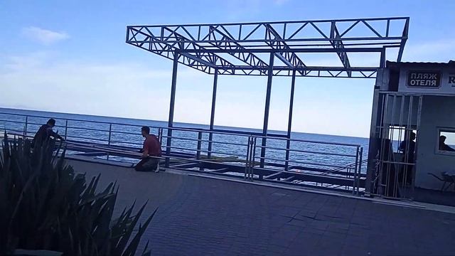 Алушта, каскадная лестница.