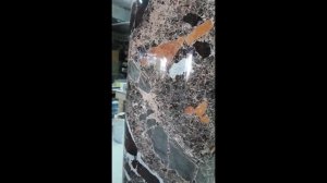 Постамент Овальный выполнен в технике Scagliola.