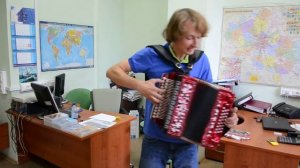 Люкс гармонь тульская заказная цельнопланочная ДО