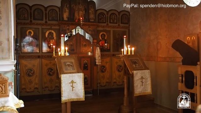 Вечерня, понедельник, 12- я неделя по Пятидесятнице смотреть онлайн