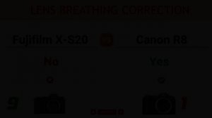 Fujifilm X-S20 vs Canon R8 Comparison: 9 Reasons to buy the X-S20 and 9 Reasons to buy the R8