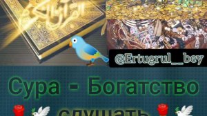 Сура Аль Вакиа (Богатство), с пением птиц, Сиратулло Раупов
