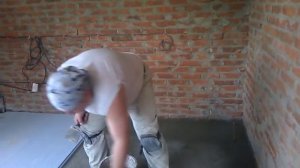 Укладка пенополистирола под теплый пол