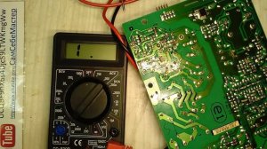 Ремонт блока питания монитора DELL E176FPb (часть 1)