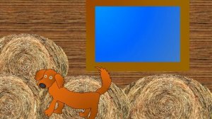 собака на сене