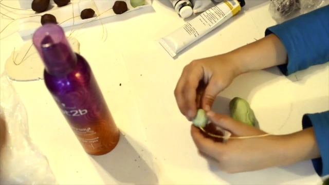 Делаем с ребенком поделку из холодного фарфора смотреть онлайн