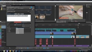 Sony Vegas Pro 16 - Как добавить и отредактировать текст на видео