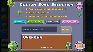 Как удалять музыка скаченую из других уровней в Geometry Dash