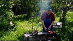 Жарка овощей на мангале и на сковороде гриль. Особенности приготовления.