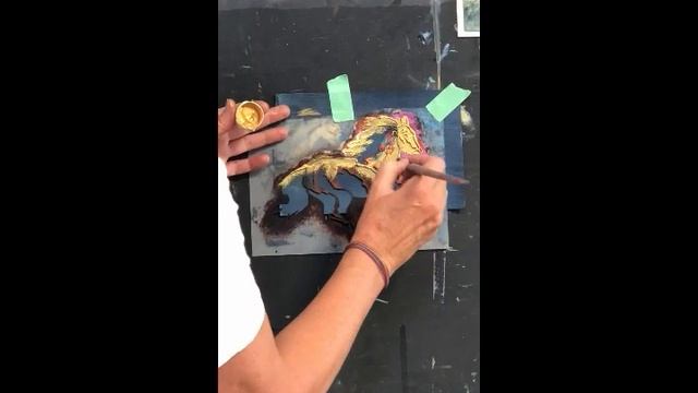 Stenciling Horses in the Moonlight with Lanie Frick смотреть онлайн