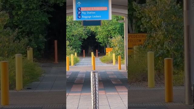 Darwin Airport Path to