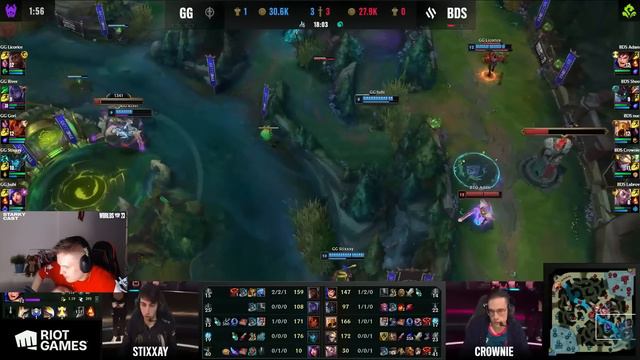 ГАРЕН ФСОЛА НА WORLDS | BDS VS GG | WORLDS QUALIFYING SERIES