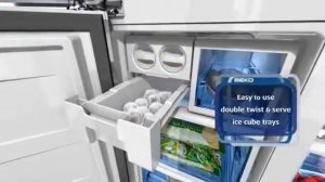 Холодильник BEKO GNE 114610 FX   Fridge Beko GNE114610FX