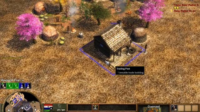 Zagrajmy w AoE III Wars of Liberty #2 Paragwaj i polscy imigranci !/ Paraguayan Gamplay смотреть онлайн