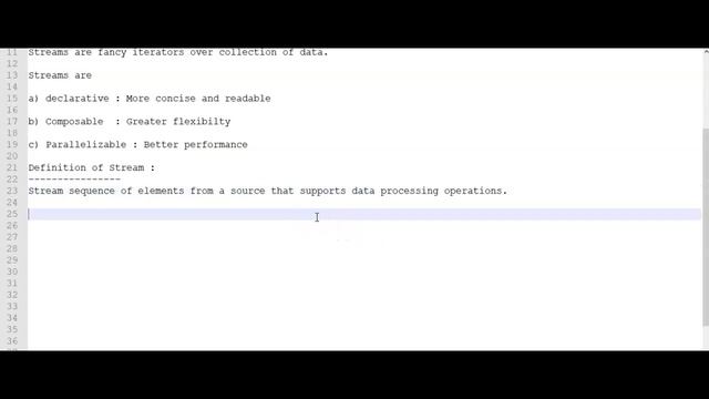 Java8 Streams tutorials ||  Introduction to Streams || Definition of Streams