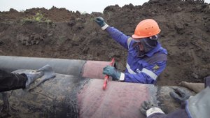 Огневые работы на участке МГ «Крымск-Краснодар»