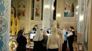 Крещение Господне, 3-й антифон, читает Дан Бухтояров. Регент Екатерина Артюхова.