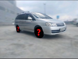 18 диски на Nissan Liberty. (Новые дисули для моей кисули).mp4