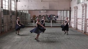 ГОСэкзамен по народному танцу. этюд на материале Татарского танца