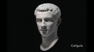 Escultura hiperrealista emperadores romanos - Hyper realistic sculptures Augustus, Caligula,  Nero.