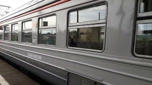 Электропоезд ЭД4М-0082, платформа Старая Деревня