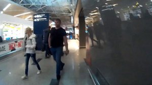 Зал ожидания. Аэропорт Внуково. Москва.