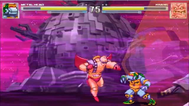 Teenage Mutant Ninja Turtles: Tournament Fighters Remake - Metalhead Walkthrough