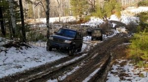 УАЗ Патриот дизель, подъем в гору