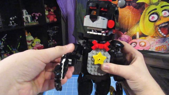 We salvaged Lefty [FNAF LEGO MOC]